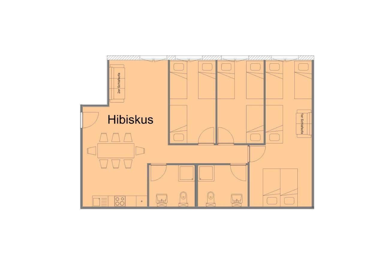 Apartments Tempelhof ベルリン エクステリア 写真